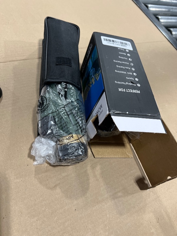 Photo 1 of Monocular Telescope 80x100 High Power with Smartphone Adapter Tripod, Wide Field Monoculars for Adults with BAK4 Prism & FMC Lens, for Bird Watching Hunting Hiking Camping Wildlife-Green