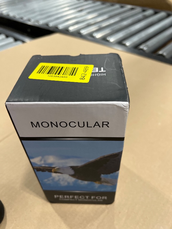 Photo 1 of Monocular Telescope 80x100 High Power with Smartphone Adapter Tripod, Wide Field Monoculars for Adults with BAK4 Prism & FMC Lens, for Bird Watching Hunting Hiking Camping Wildlife-Green