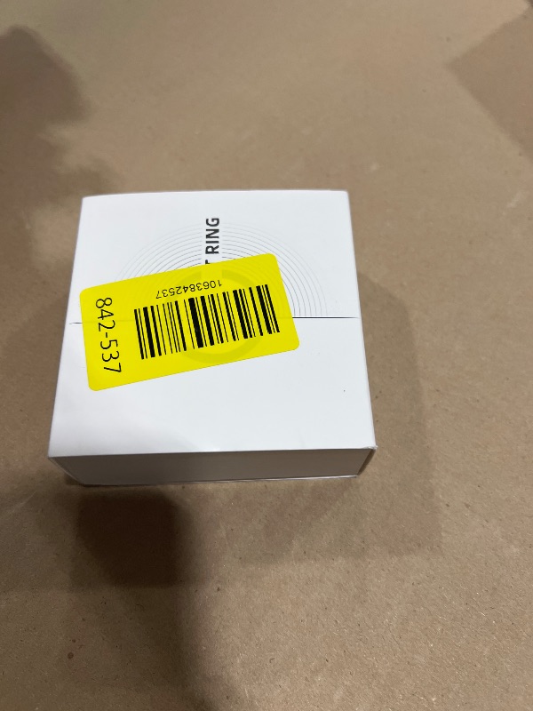 Photo 1 of Smring Smart Ring, Fitness Tracking Ring, Heart Rate Monitor Health Tracker for Women/Men, IP68—No Subscription—Sleep Tracker for iPhone and Android, Up to 10 Days of Battery Life (Silver, #9)