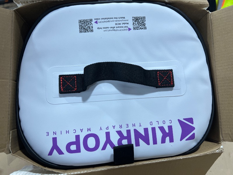 Photo 1 of Cold Therapy Machine with Programmable Timer, Portable Ice Machine for Knee After Surgery, Knee Replacement Recovery System, Cryotherapy Pain Relief w/Compression Pad