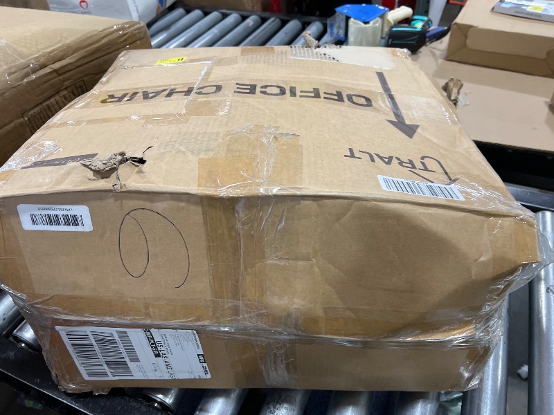 Photo 1 of TRALT Office Chair - Ergonomic Office Chair with Back Support, Computer Chair - Home Office Desk Chairs, 330lbs Wide Seat Big and Tall Office Chairs with Headrest, Comfy Desk Chairs (White Black)