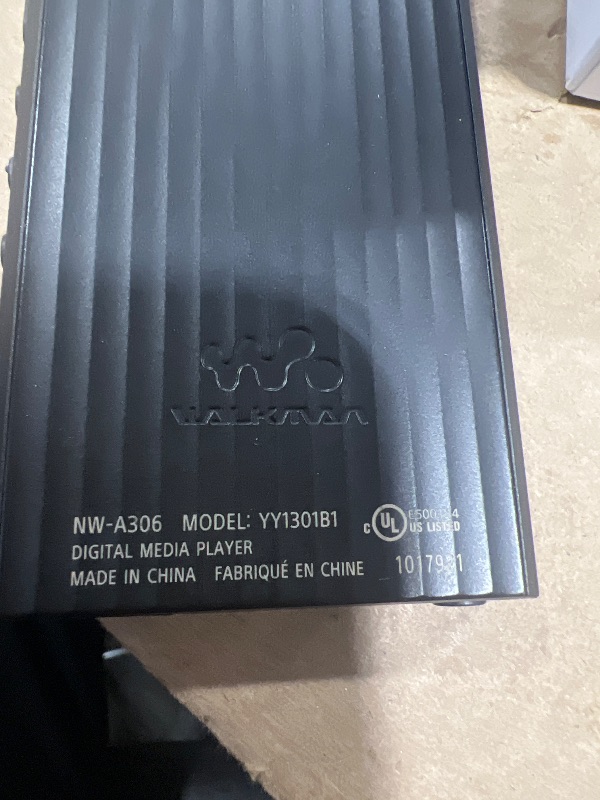 Photo 1 of Sony NW-A306 Walkman 32GB Hi-Res Portable Digital Music Player with Android, up to 36 Hour Battery, Wi-Fi & Bluetooth and USB Type-C – Black NW-A306/B, Black