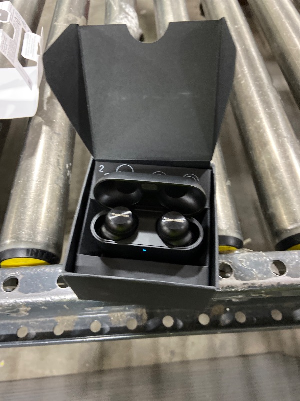 Photo 1 of Technics Reference Class Hi-Fi Wireless Earbuds, Dolby Atmos, Head Tracking, Adaptive Noise Cancelling, 3 Device Multipoint, 10-hr Battery, Wireless Charging, in Ear Headphones - EAH-AZ100-K (Black)