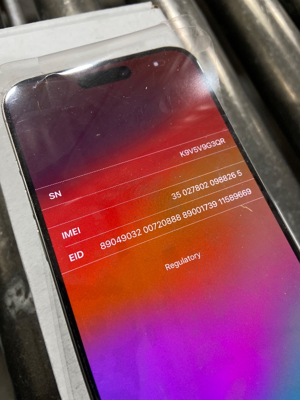 Photo 1 of Apple iPhone (Renewed Premium) 15 Pro Max, 256GB, White Titanium - Unlocked