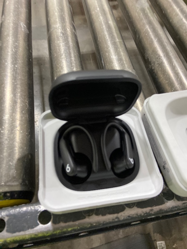 Photo 1 of Beats Powerbeats Pro 2 - Wireless Noise Cancelling Workout Earbuds with Secure- Fit Earhooks, Up to 45-Hour Battery with Charging Case, Sweat & Water Resistant, Heart Rate Monitoring - Jet Black