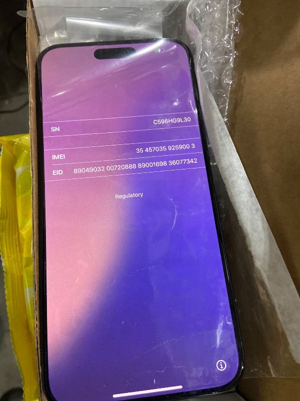 Photo 1 of Apple iPhone (Renewed Premium) 15 Pro Max, 256GB, Blue Titanium - Unlocked