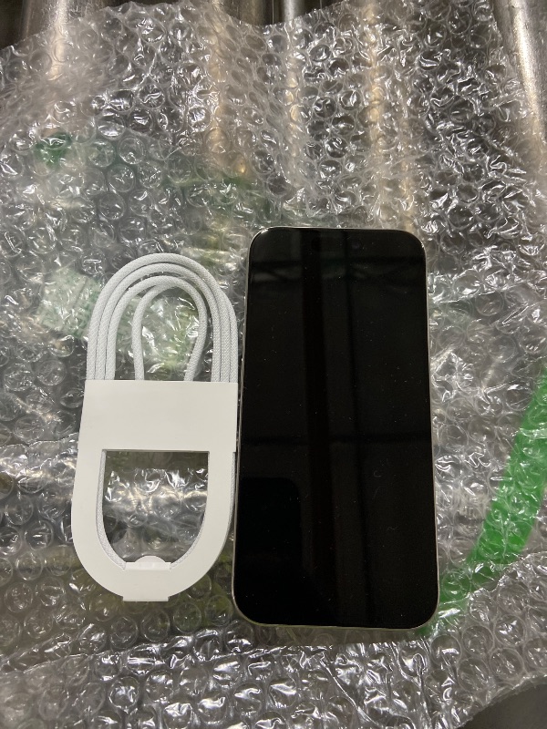 Photo 1 of Apple iPhone (Renewed Premium) 15 Pro, 256GB, Natural Titanium - Unlocked