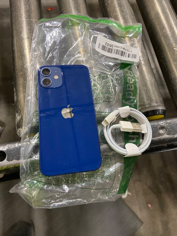 Photo 1 of Apple iPhone 12 Mini, US Version, 256GB, Blue - Unlocked (Renewed)