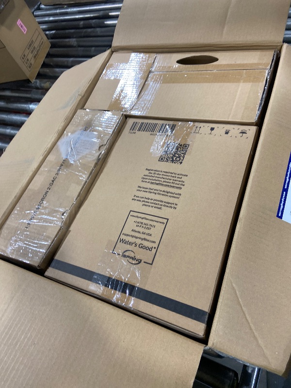 Photo 1 of iSpring RCC7AK-BLK, NSF/ANSI 58 Certified, Alkaline 6-Stage Reverse Osmosis System with Stylish Black RO Faucet, pH+ Remineralization RO Water Filter System Under Sink