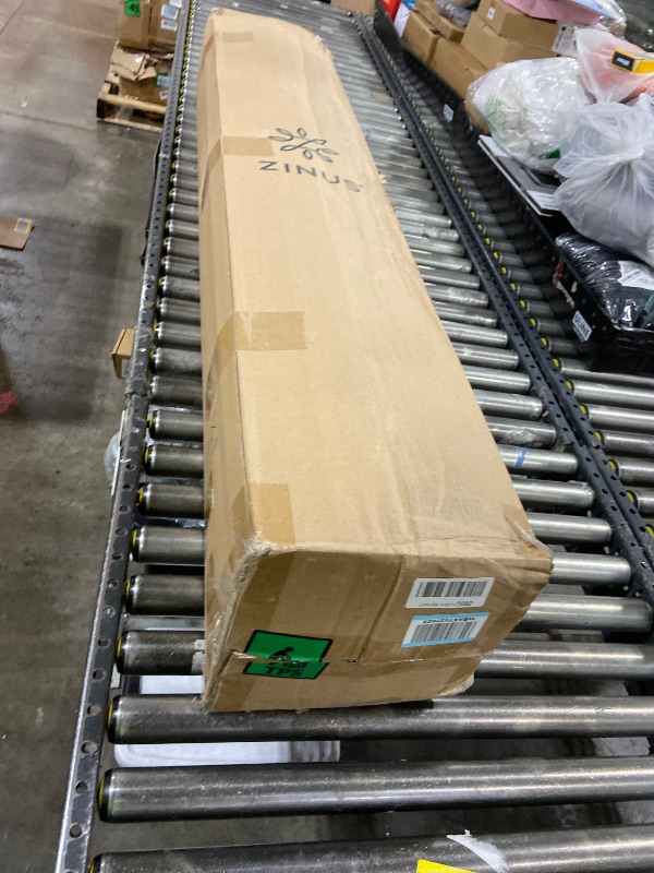 Photo 1 of Zinus 10 Inch Queen Green Tea Memory Foam Mattress [New Version], Fiberglass Free, Medium Firm Feel, Zoned Pressure Relief, Certified Safe Foams & Fabric, Mattress in A Box