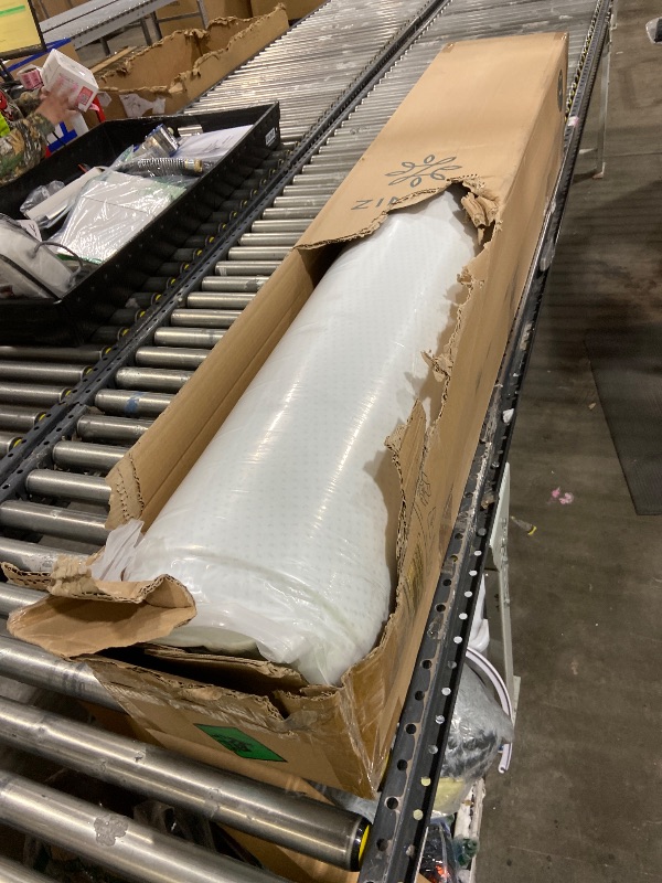 Photo 1 of Zinus 10 Inch Queen Green Tea Memory Foam Mattress [New Version], Fiberglass Free, Medium Firm Feel, Zoned Pressure Relief, Certified Safe Foams & Fabric, Mattress in A Box