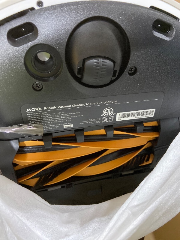 Photo 1 of Mova V50 Ultra Complete Robot Vacuum and Mop Self-Cleaning, 24,000 Pa Suction, Liftable Navigation with Obstacle Overcoming and Warm Water Mopping with DuoSolution System Designed for Pets