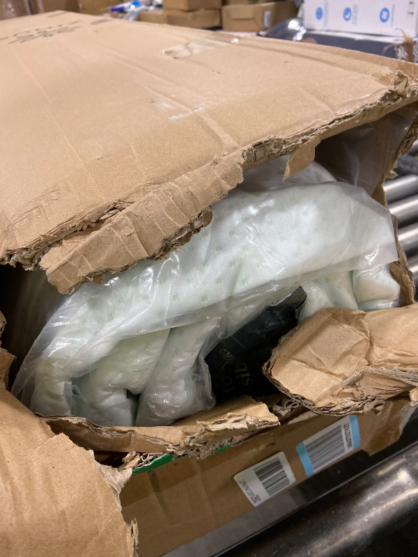 Photo 1 of Zinus 10 Inch Queen Green Tea Memory Foam Mattress [New Version], Fiberglass Free, Medium Firm Feel, Zoned Pressure Relief, Certified Safe Foams & Fabric, Mattress in A Box