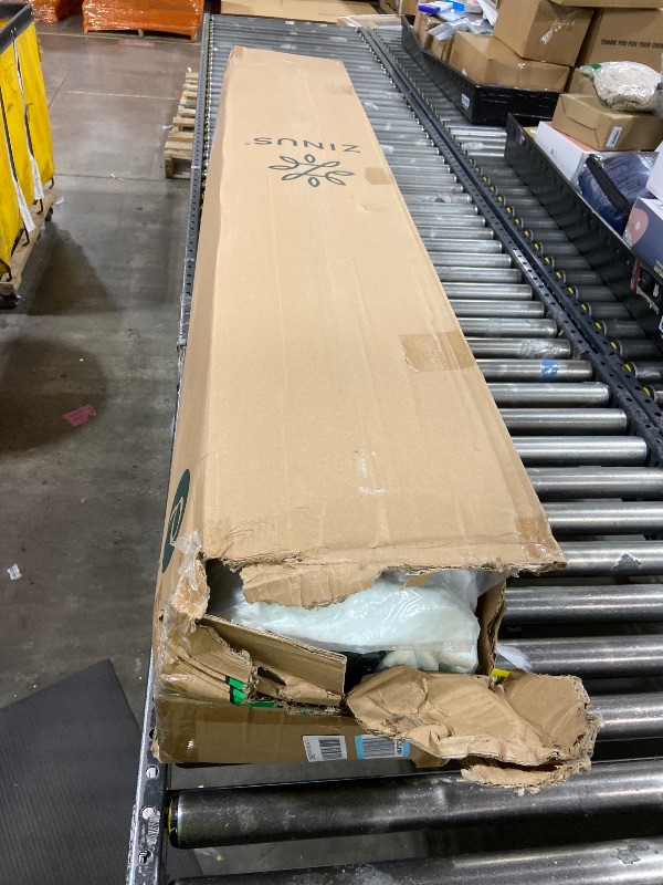 Photo 1 of Zinus 10 Inch Queen Green Tea Memory Foam Mattress [New Version], Fiberglass Free, Medium Firm Feel, Zoned Pressure Relief, Certified Safe Foams & Fabric, Mattress in A Box