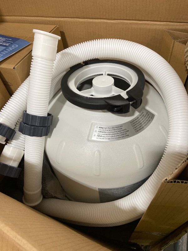 Photo 1 of Intex 26651EG 3,000 GPH Above Ground Pool Sand Filter Pump with Automatic Timer