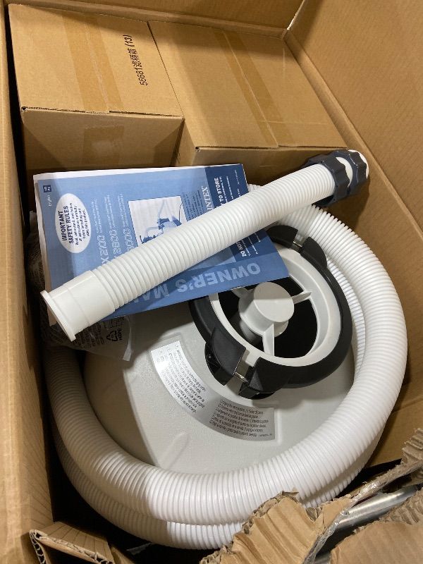 Photo 1 of Intex 26651EG 3,000 GPH Above Ground Pool Sand Filter Pump with Automatic Timer