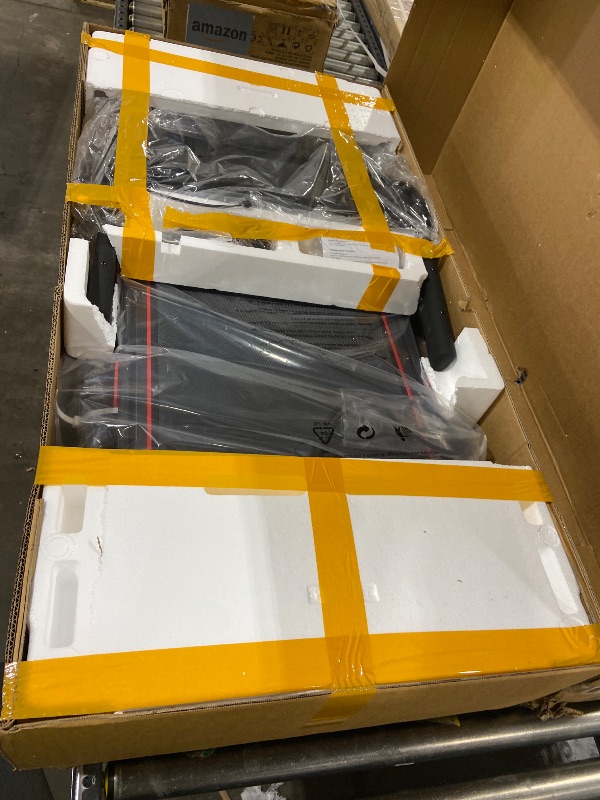 Photo 1 of BMJX US 8.7MPH auto Incline Treadmill for Running and Walking, 3.5HP Quiet BLDC Treadmills for Home with Double Deck Technology, 350 lbs Weight Capacity, APP, Heart Rate (L)