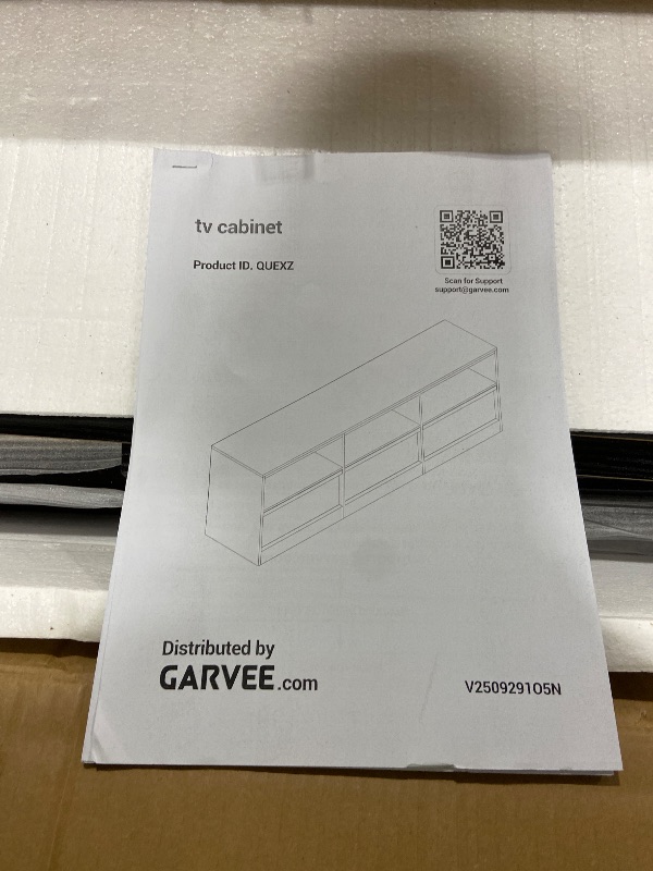 Photo 1 of GARVEE TV Cabinet Black