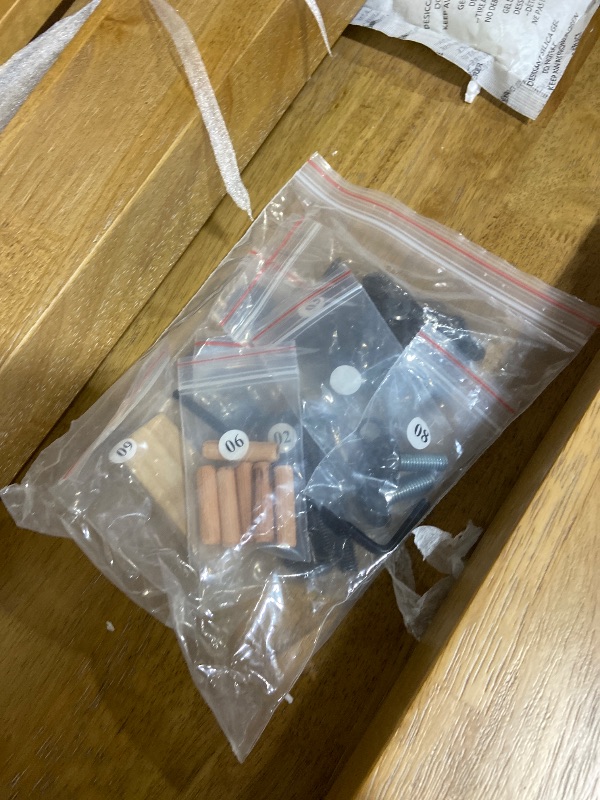 Photo 1 of AllForWood Hevea Premium Solid Wood Extension Dining Table, Expandable Table for 4 to 8 Seats, Adjustable Modern Wooden Dining Furniture (Chairs Sold Separately)