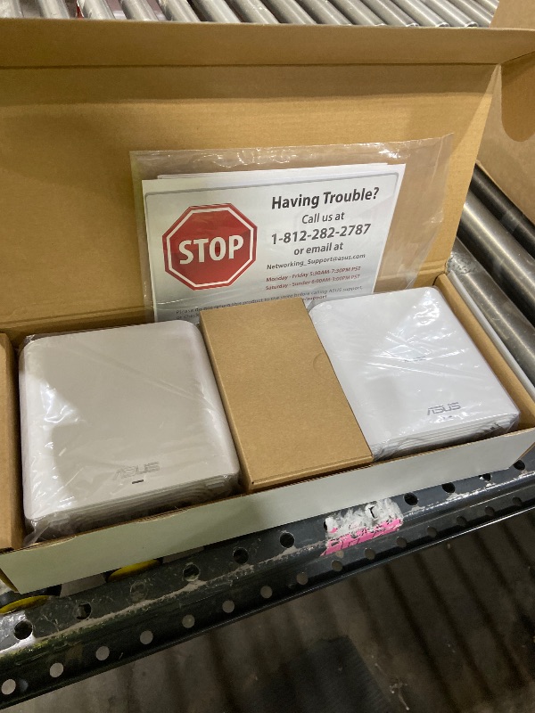 Photo 1 of ASUS ZenWiFi BD4 (2-Pack) Dual-Band WiFi 7 Mesh, 3600 Mbps, 4900 sq.ft., Dual 2.5G Ports, Security and Parental Controls Included, Smart Home Master SSIDs