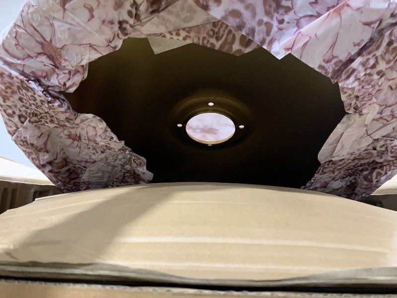 Photo 1 of Kaleurrier Hair Styling Chair Reclining: Men’s Barber Chairs for Barber Station - Heavy Duty Salon Chair with Footrest for Hair Stylist Wide Seat Gold and Black