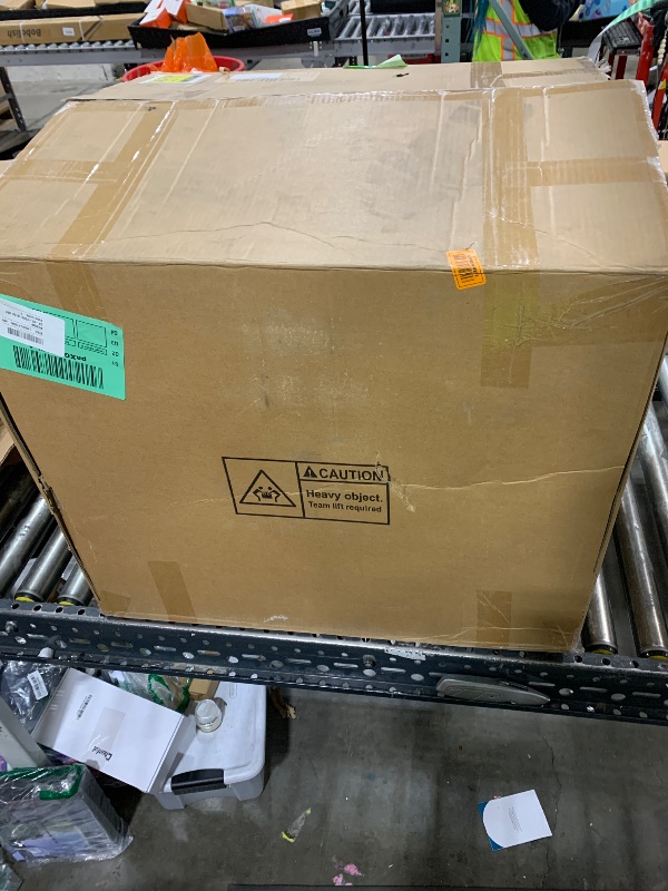 Photo 1 of Kaleurrier Hair Styling Chair Reclining: Men’s Barber Chairs for Barber Station - Heavy Duty Salon Chair with Footrest for Hair Stylist Wide Seat Gold and Black