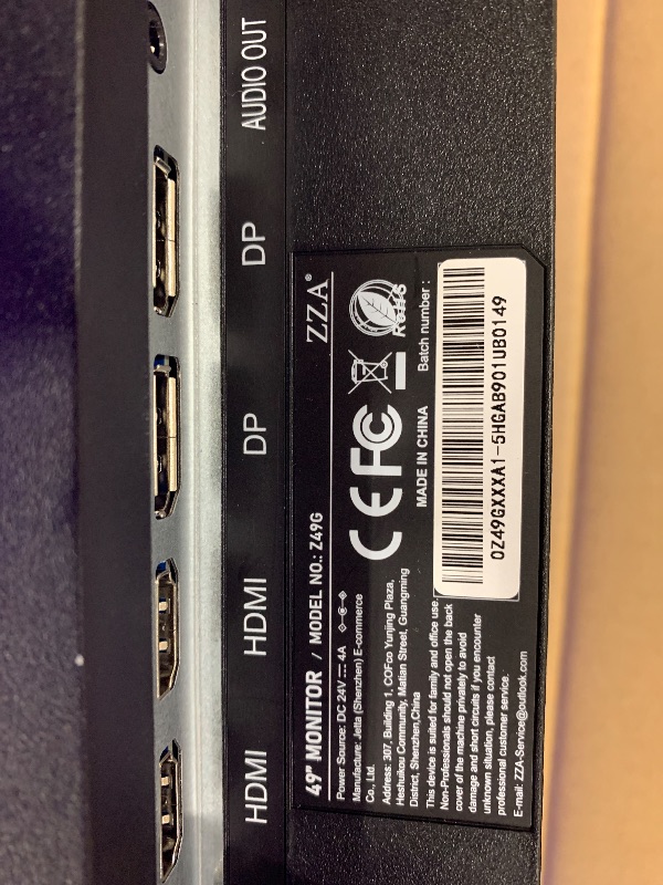 Photo 1 of 32 Inch 4K UHD Monitor (3840x2160), IPS,60Hz Refresh Rate, 100% sRGB, AMD FreeSync, 178° Viewing Angle, HDMI/DisplayPort, VESA 100x100mm Mount Compatible, Tilt Adjustable - Black