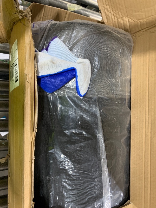 Photo 1 of RV Skirting for Winter - Heavy Duty Insulated Windproof Waterproof UV-Resistant Camper Skirt with Lock Cable, 85.3ft x 3.2ft | Fits Mid 5th Wheel & Large Travel Trailer, Black