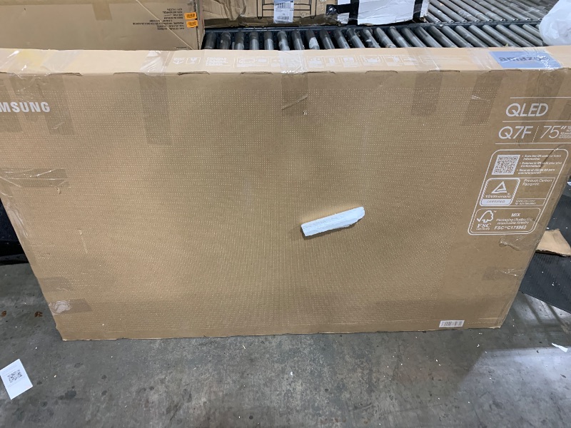 Photo 1 of Samsung 75-Inch Class QLED Q7F Series Samsung Vision AI Smart TV (2025 Model, 75Q7F) Quantum HDR, Object Tracking Sound Lite, Q4 AI Gen1 Processor, 4K upscaling, Gaming Hub, Alexa Built-in