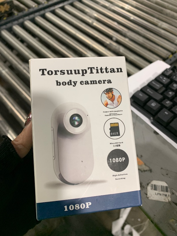 Photo 1 of Mini Body Camera 1080P with 64GB Card, Audio & Video Recording, Wearable Action Body Cam, Thumb-Size POV Camera, Portable Recorder for Daily Life, Travel, Pets & Motorcycle Riding (Black)