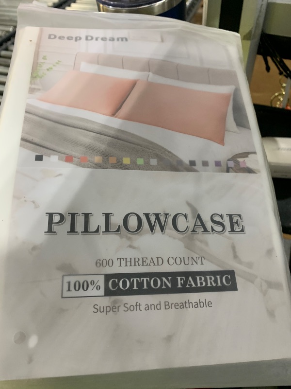 Photo 1 of 100% Cotton Body Pillow Case, Deep Dream 20x54 Body Long Pillow Pillowcases Sateen Weave, 600 Thread Count Hotel Luxury Soft and Breathable Envelope Closure Pillow Covers,White