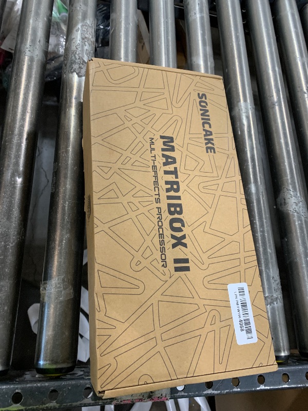 Photo 1 of SONICAKE Matribox II - Multi Effects Processor with Expression Pedal, 200+ Built-in Guitar/Bass/Acoustic Effects, Amp Modeling, IR Cabinets Simulation, FX Loop, MIDI Stereo OTG USB Audio Interface