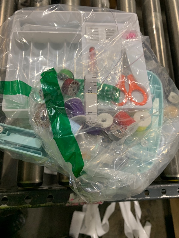 Photo 1 of Sewing Machine Kits for Home & School | Beginner-Friendly 2-Speed Mini Machine for DIY Crafts, Household Repairs & Fun Skill-Building with Kids & Adults 301FRJ