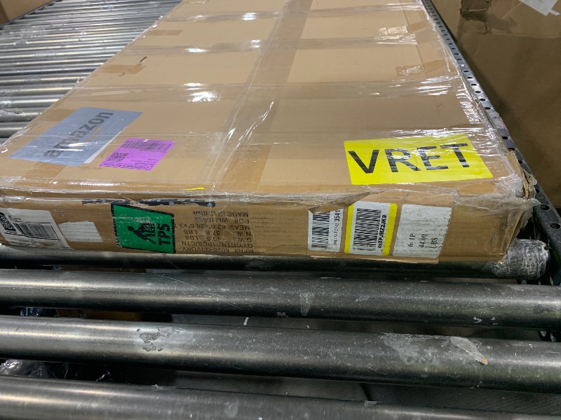 Photo 1 of Kingfun Tufted Upholstered Queen Size Bed Headboard in Modern Button Design, Adjustable Solid Wood Head Board, Premium Linen Fabric Padded Headboards in Bedroom (Beige, Queen)