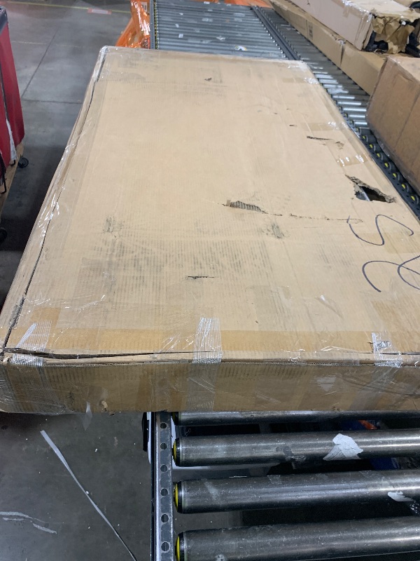 Photo 1 of Center Drain Single Threshold Shower Base in White 58 X 32 INCHES 