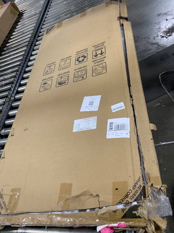 Photo 1 of Lumizone Extra Tall Cat Gate 61.02" High Pressure Mounted Extra Wide 2025 New (17 Sizes) 1.37" Gap No Drilling Auto-Close One-Handed Operation Tall Pet Gate for Dogs(White, 61.02" H x 29.92"-34.24" W)