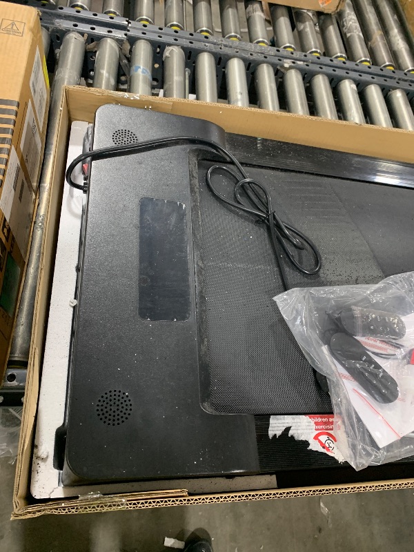 Photo 1 of PACEROCKER Walking Pad Treadmill - 12% 9-Level Auto Incline System - 450 lbs Heavy Duty Capacity (204.1 kg) - Bluetooth Speaker - LED Display - Under Desk Design - 5 MPH (8 km/h)