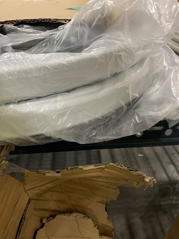 Photo 1 of Ayearparty 2 Sets 32in High Top Round Folding Cocktail Table Indoor Outdoor Parties BBQs Weddings Events White Bar Height Tables with 32"x43" Spandex Stretch Black Table Covers