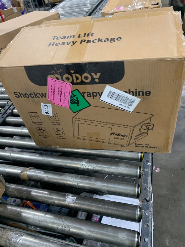 Photo 1 of 2026 MODOY Shockwave Therapy Machine for Joint/Muscle Pain Relief, FSA/HSA Eligible Shockwave Therapy, Non-Invasive Extracorporeal ESWT Shock Wave Therapy Device, Ideal for Home & Clinical Use(White)