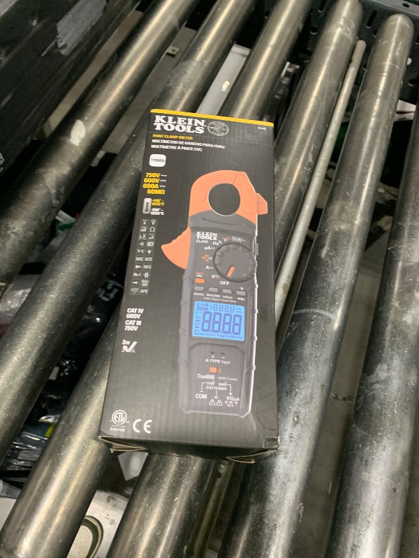 Photo 1 of Klein Tools CL445 HVAC Clamp Meter, Auto-Ranging TRMS, NCVT, Measures Voltage, Current, Temperature, Micro Amps, InRush and More