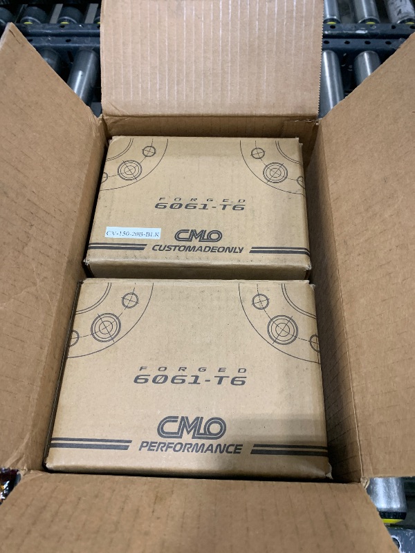 Photo 1 of Customadeonly 5x112 to 5x130 Wheel Adapters Hubcentric Forged Black (4pcs 20mm Thick) M14x1.5 Studs, Hubcentric 66.6 (Hub) to 60.1 (Wheel) Bore, Enable 5x112 Hubs to Mount 5x130 Wheels