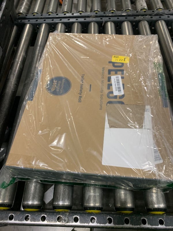 Photo 1 of PELEGON Toilet Safety Rails (350 lb) - Adjustable Toilet Safety Frame & Rails, Toilet Safety Rail for Elderly Adults, Toilet Handles for Seniors, Toilet Bars for Elderly, Disabled & Handicap - White