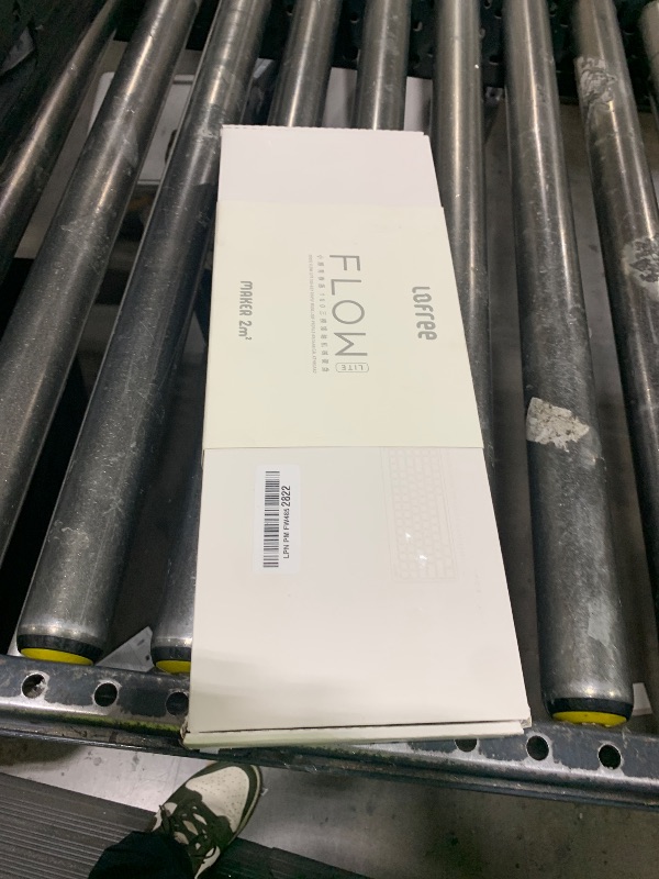 Photo 1 of Flow Lite 100 Keys Low Profile Mechanical Keyboard, Swappable Rechargeable Wireless Keyboard with 2.4G Receiver, Bluetooth and Wired Connection for Windows, Mac/ Specter Linear Switches (Off-white)