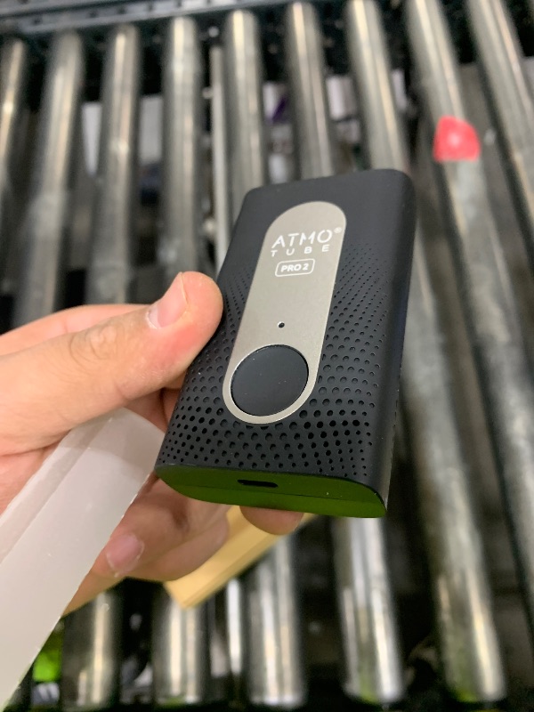 Photo 1 of Atmotube PRO 2 Battery Powered Portable Outdoor and Indoor Professional Air Quality Monitor [PM, CO2, VOCs, NOx, Temperature, Humidity and Barometric Pressure Tester], Pollution Meter