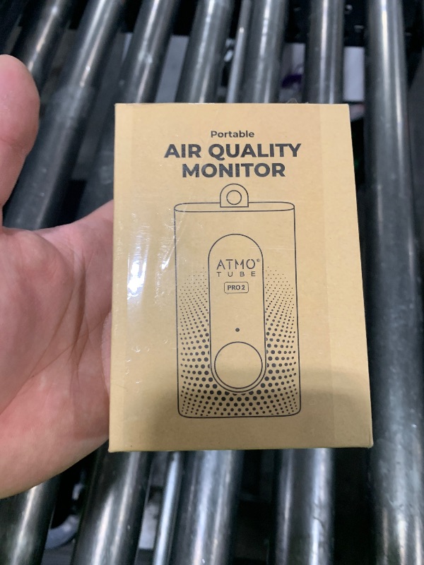 Photo 1 of Atmotube PRO 2 Battery Powered Portable Outdoor and Indoor Professional Air Quality Monitor [PM, CO2, VOCs, NOx, Temperature, Humidity and Barometric Pressure Tester], Pollution Meter
