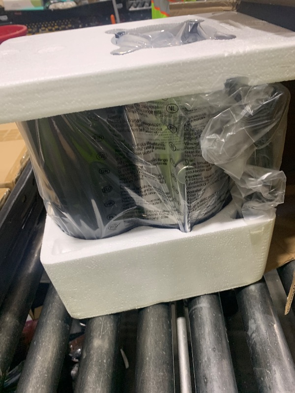 Photo 1 of Qcen Juicer Machine, 800W Centrifugal Juicer Extractor with Wide Mouth 3” Feed Chute for Fruit Vegetable, Easy to Clean, Stainless Steel, BPA-free (Black)