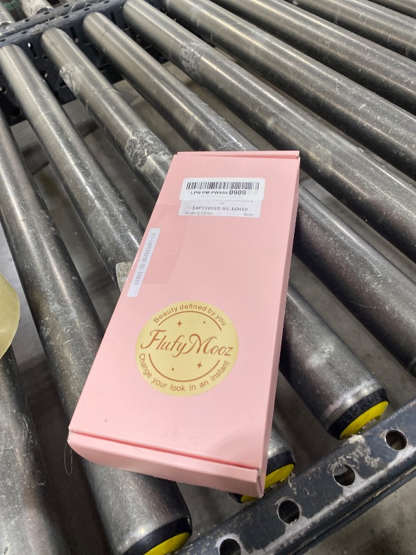 Photo 1 of Flufymooz Ponytail Extension, 14 Inch Short Drawstring Ponytail Hair Extension for Women, Soft Synthetic Pony Tails Hairpiece for Women Medium Blonde with Highlights