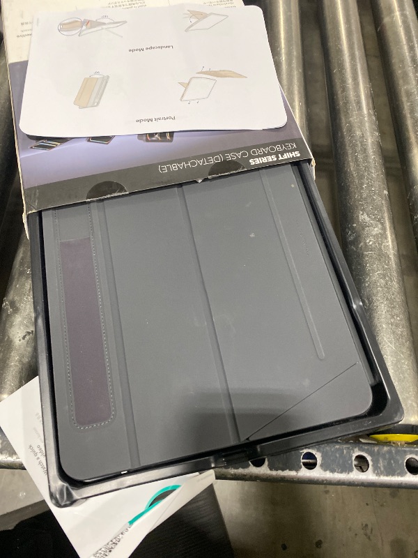 Photo 1 of ESR for iPad Pro 13" Case with Keyboard (M5/M4, 2025/2024), Magnetic Detachable Keyboard, Portrait/Landscape Modes, Large Click-Anywhere Trackpad, Backlit Keys, Shift Series, Dark Gray