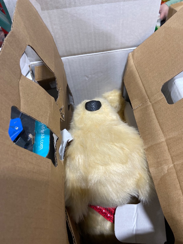 Photo 1 of JOY FOR ALL Ageless Innovation Companion Pet for Seniors - Lifelike Animatronic Dog - Realistic Soft-Touch Coat & Heartbeat - Therapy Stuffed Animal - Toy for Alzheimer's & Dementia - Golden Pup