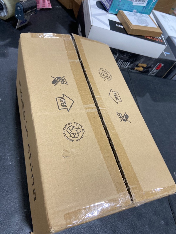 Photo 1 of Farmhouse Bathroom Vanity Light Fixtures, 3-Light Wood Bathroom Light Fixtures Over Mirror, Rustic Vanity Lighting with Glass Shade for Living Room, Bedroom, Hallway